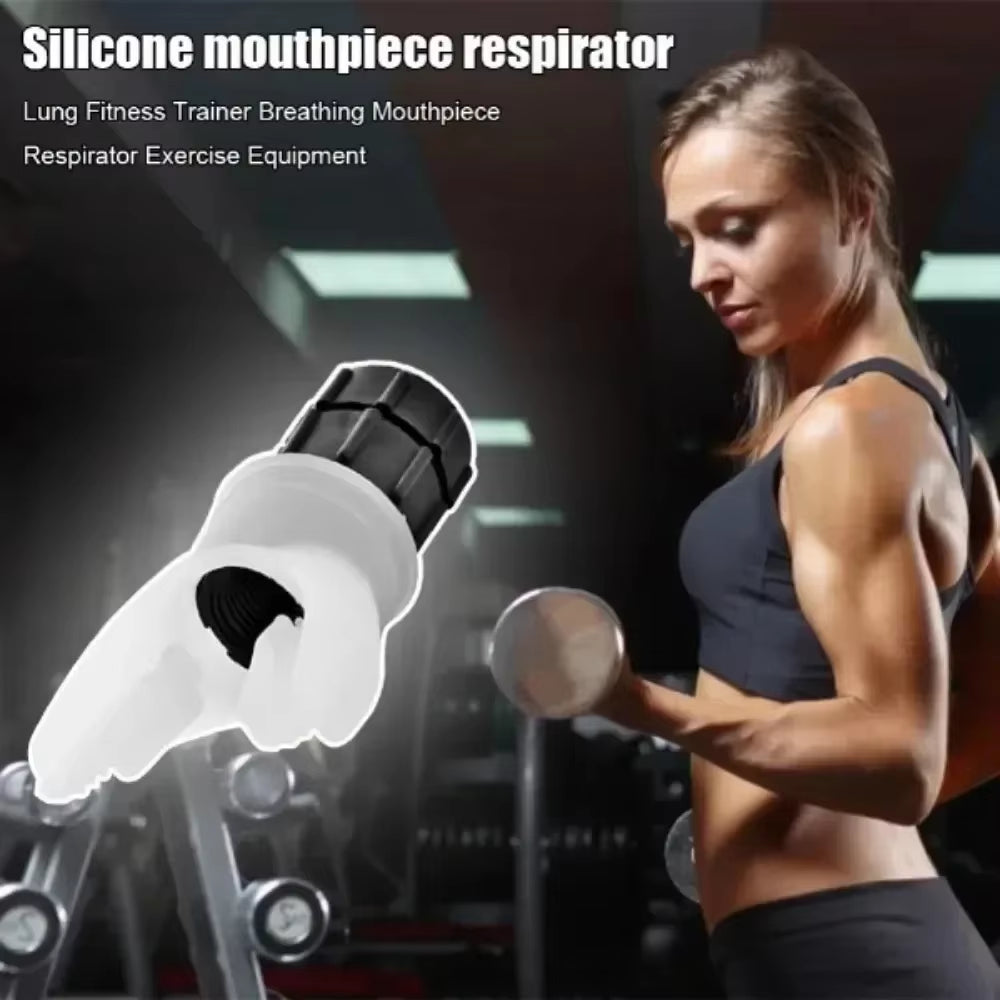 Portable Lung Capacity Abdominal Breathing Trainer with Adjustable Resistance Improve Your Lung Capacity and Sleep Quality