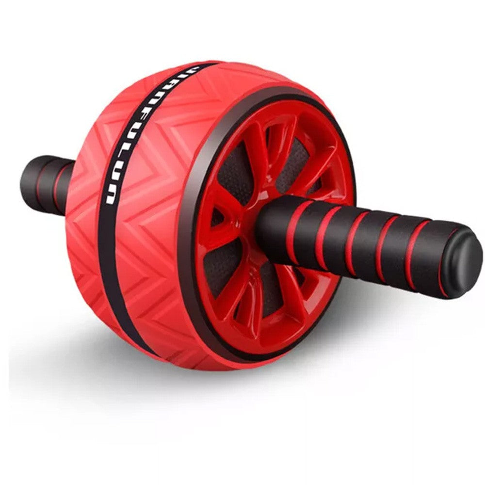 Pro Abs Roller Exercise Wheel Abdominal Core Strength Workout Muscle Cruncher