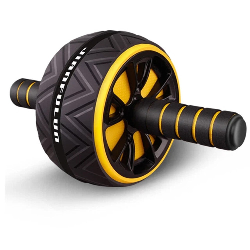 Pro Abs Roller Exercise Wheel Abdominal Core Strength Workout Muscle Cruncher