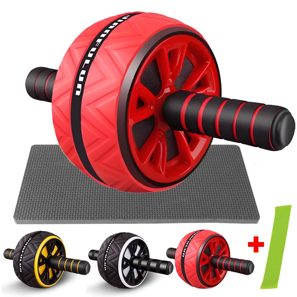 Pro Abs Roller Exercise Wheel Abdominal Core Strength Workout Muscle Cruncher
