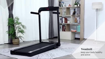 1.85HP Electric Treadmill Motorised Folding Running Machine 12 Km/H Fitness