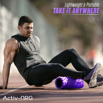 Foam Fitness Roller for Deep Tissue Massage Grid Muscle Trigger Point Muscles